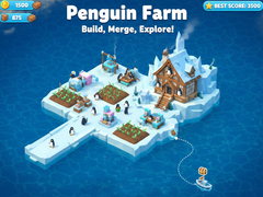 Hra Penguin Farm - Ice Merge