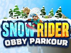 Hra Snow Rider Obby Parkour