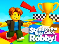 Hra Stand on the Right Color, Robby!