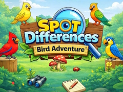 Hra Spot Differences Bird Adventure