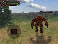 Hra Clash of Clans Golem Simulator