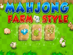 Hra Mahjong Farm Style