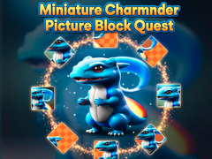 Hra Miniature Charmander Picture Block Quest