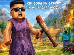 Hra Kim Jong Un Granny in Minecraft World