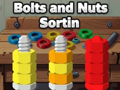 Hra Bolts and Nuts Sorting