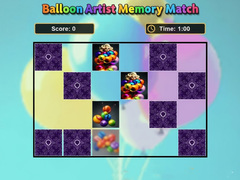 Hra Balloon Artist Memory Match