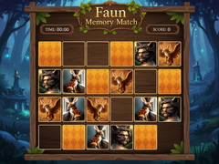 Hra Faun Memory Match