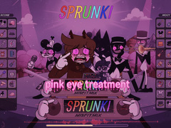 Hra Sprunki: Pink Eye Treatment
