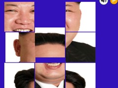 Hra Kim Jong Un Tile Puzzle