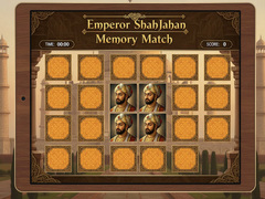 Hra Emperor Shah Jahan Memory Match