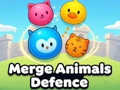Hra Merge Animals Defence