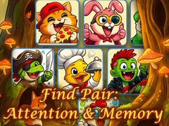 Hra Find Pair: Attention & Memory