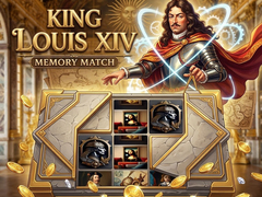 Hra King Louis XIV Memory Match