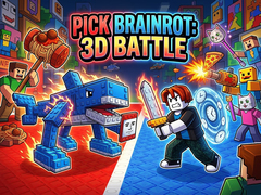 Hra Pick Brainrot: 3D Battle