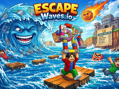 Hra Escape Waves.io