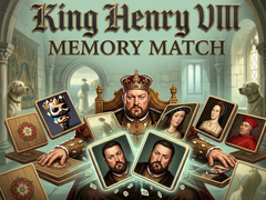Hra King Henry VIII Memory Match