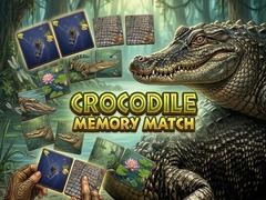 Hra Crocodile Memory Match