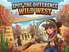 Hra Spot the Difference: Wild West
