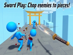 Hra Sword Play: Chop enemies to pieces!