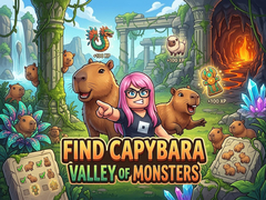 Hra Find Capybara: Valley of Monsters