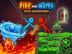 Hra Fire and Water: Stick Adventures