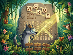Hra Words Spy. Animals