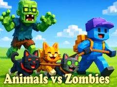Hra Animals vs Zombies