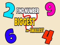 Hra Find Number Biggest and Smallest