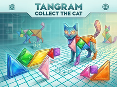 Hra Tangram Collect the cat