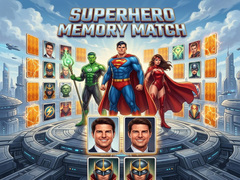 Hra Superhero Memory Match