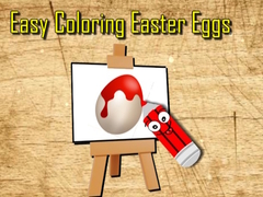 Hra Easy Easter Coloring Eggs
