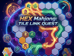 Hra Hex Connect Mahjong