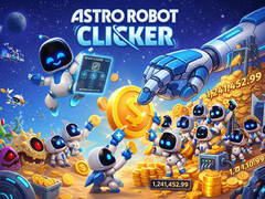 Hra Astro Robot Clicker