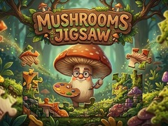 Hra Mushrooms Jigsaw