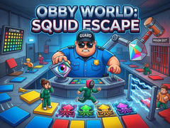 Hra Obby World Squid Escape