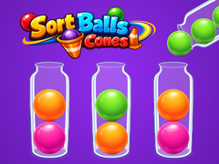 Hra Sort Balls Cones