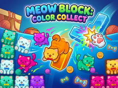 Hra Meow Block: Color Collect