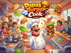 Hra Papas Burger Cook