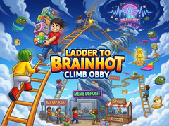 Hra Ladder to Brainhot: Climb Obby