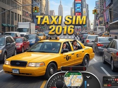 Hra Taxi Sim 2016