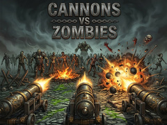 Hra Cannons vs Zombies