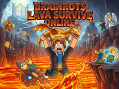 Hra Brainrots Lava Survive Online