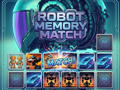 Hra Robot Memory Match