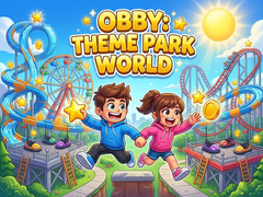 Hra Obby: Theme Park World