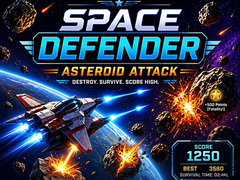 Hra Space Defender: Asteroid Attack