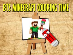Hra BTS Minecraft Coloring Time