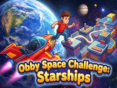 Hra Obby Space Challenge: Starships