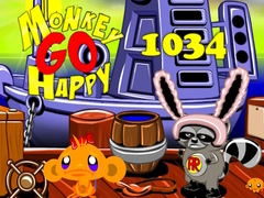 Hra Monkey Go Happy Stage 1034