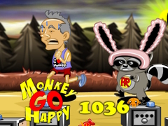 Hra Monkey Go Happy Stage 1036
