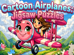 Hra Cartoon Airplanes: Jigsaw Puzzles